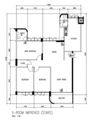 Blk 310 Hougang Avenue 5 (Hougang), HDB 5 Rooms #458436971